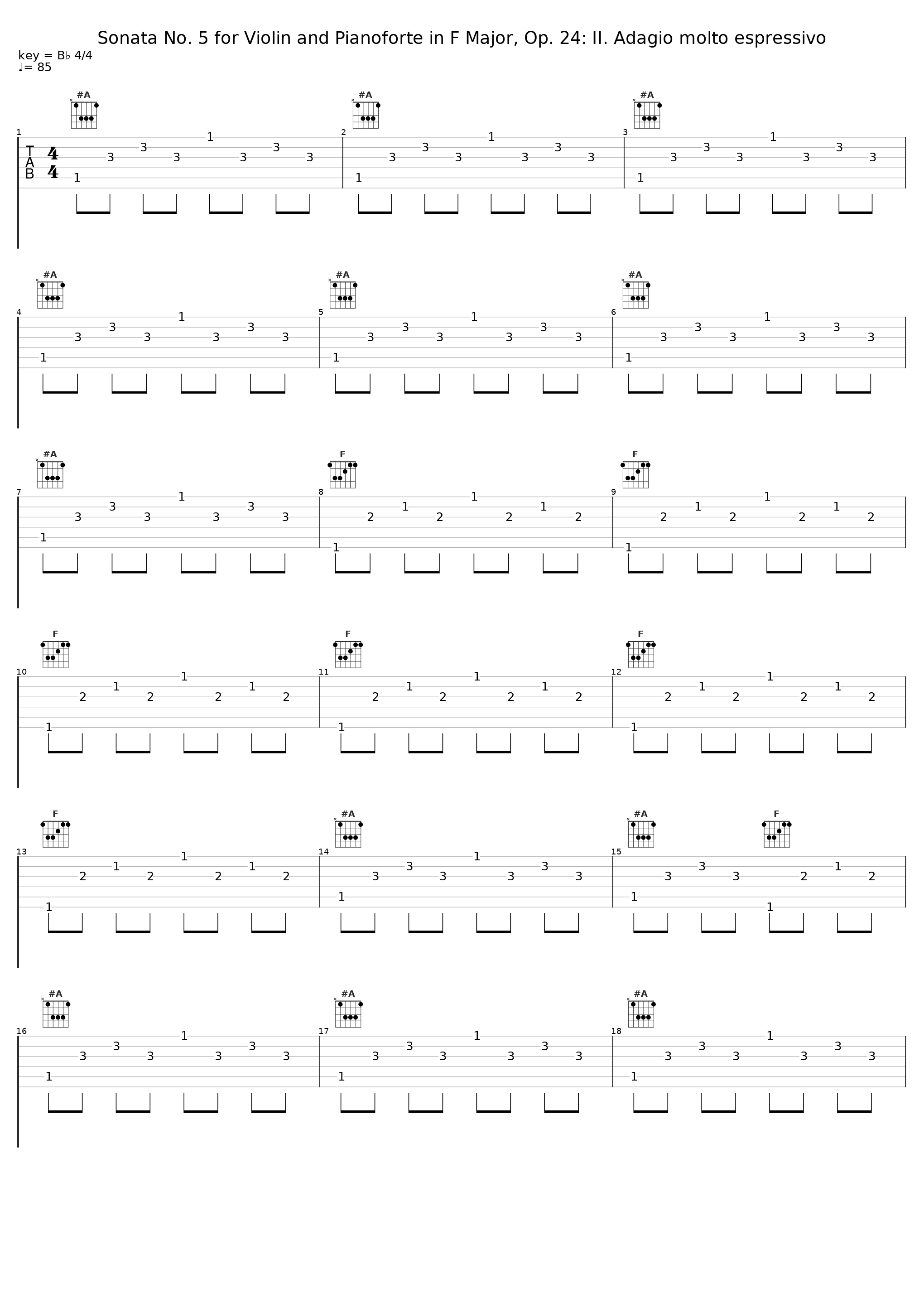 Sonata No. 5 for Violin and Pianoforte in F Major, Op. 24: II. Adagio molto espressivo_Saschko Gawriloff,Cliff Richard,Hiroshi Kajiwari_1