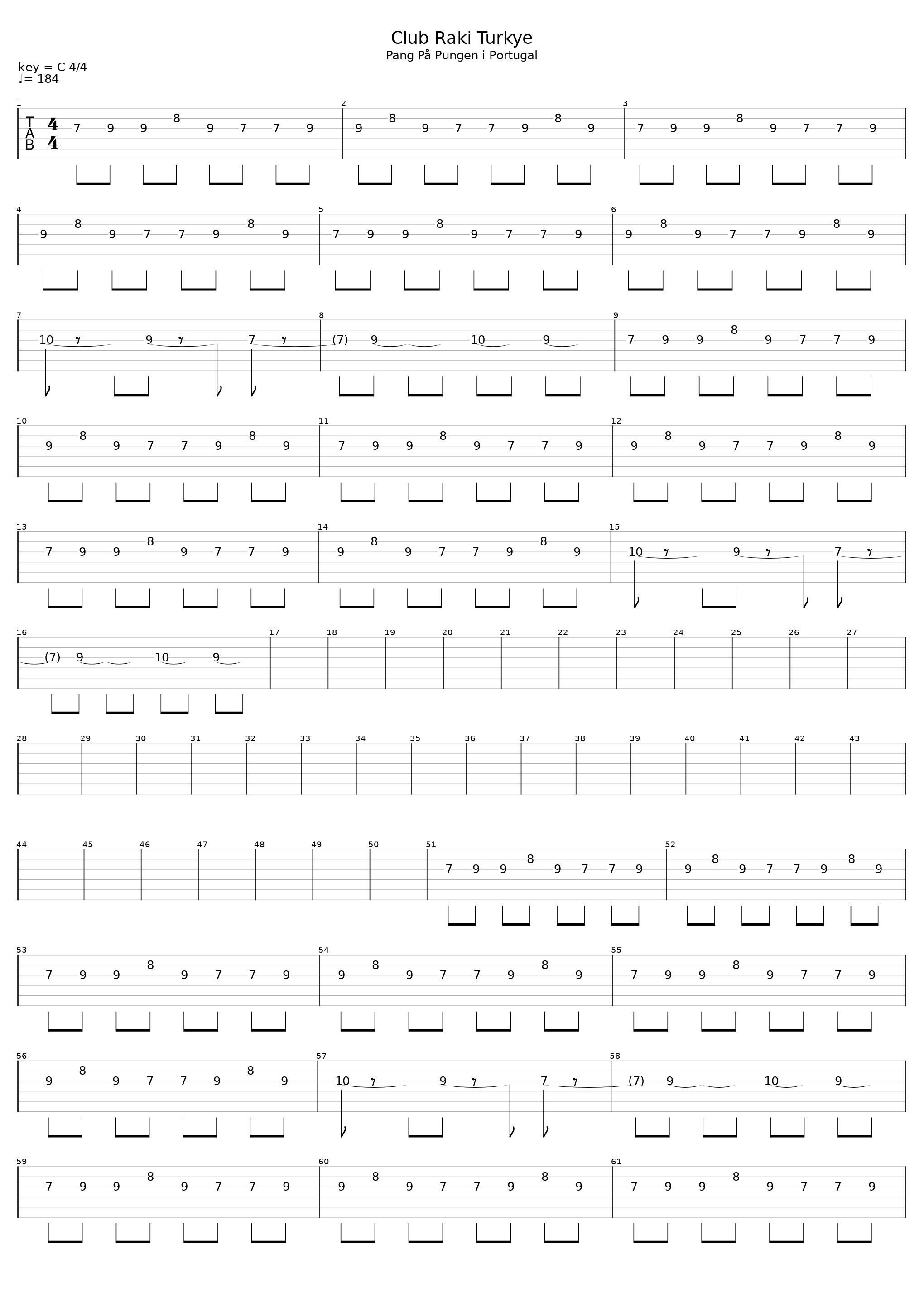 Club Raki Turkey_The Kristet Utseende_1