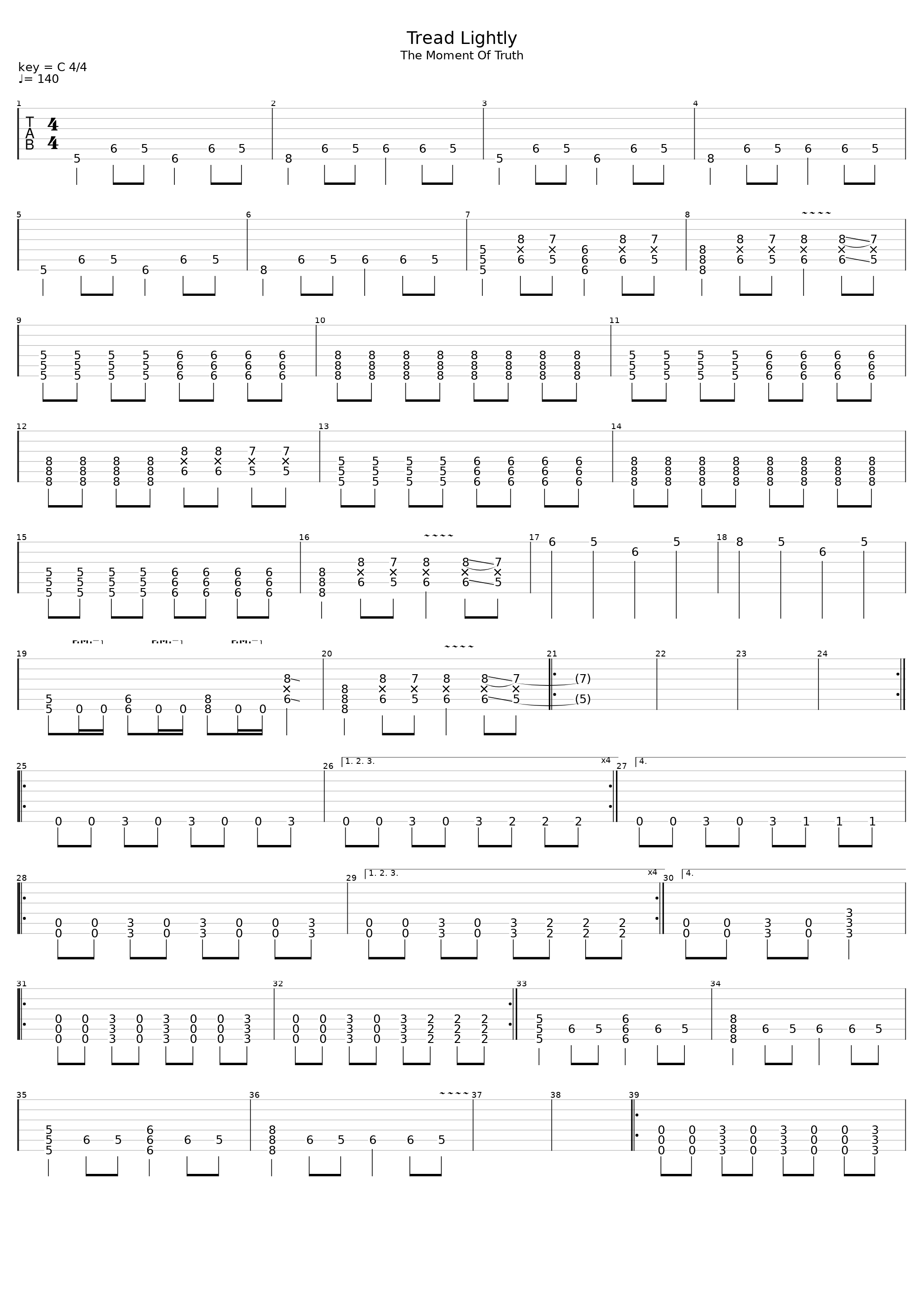 Tread Lightly_White Knuckle Rage_1