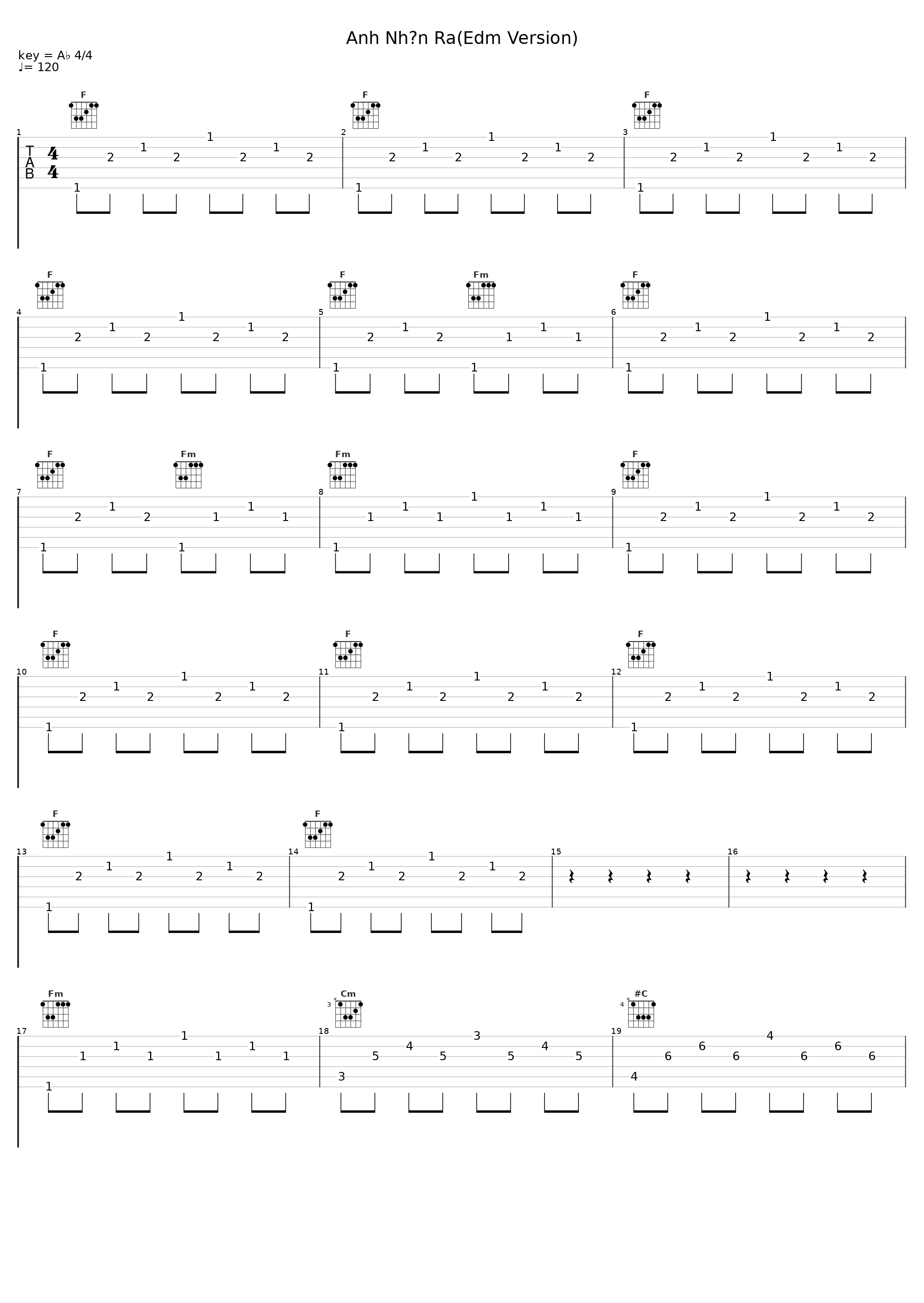 Anh Nhận Ra(Edm Version)_Lương Chấn Nam,Khắc Việt_1