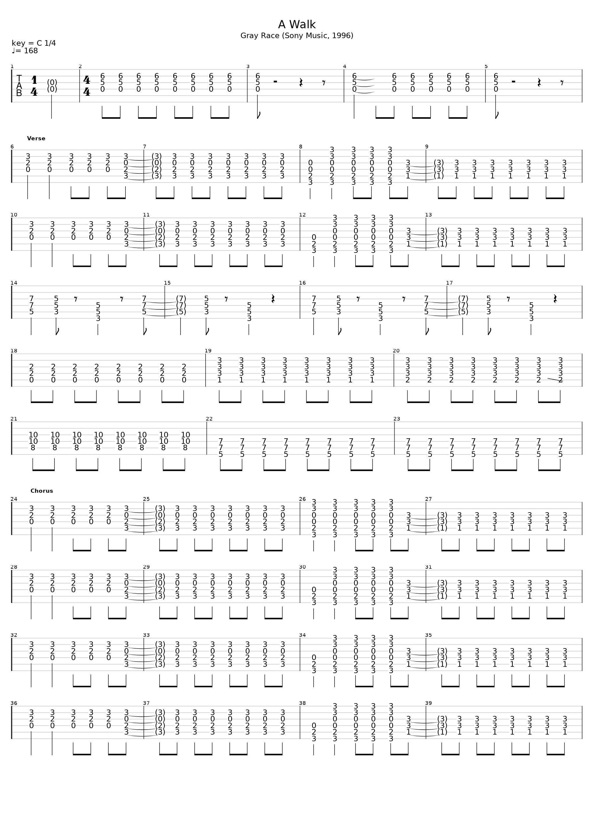 A Walk_Bad Religion_1