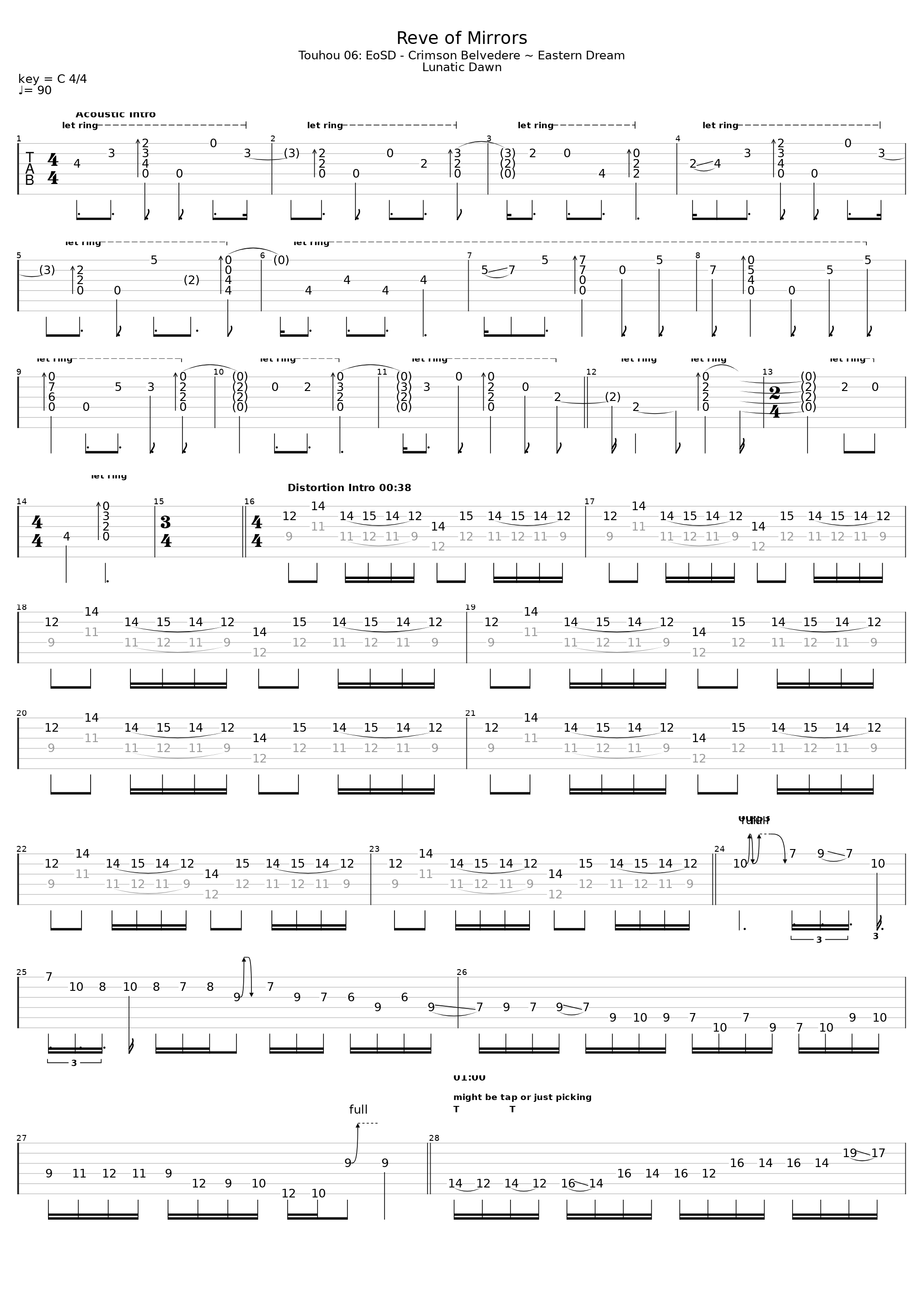 Reve of mirrors_Thousand Leaves_1