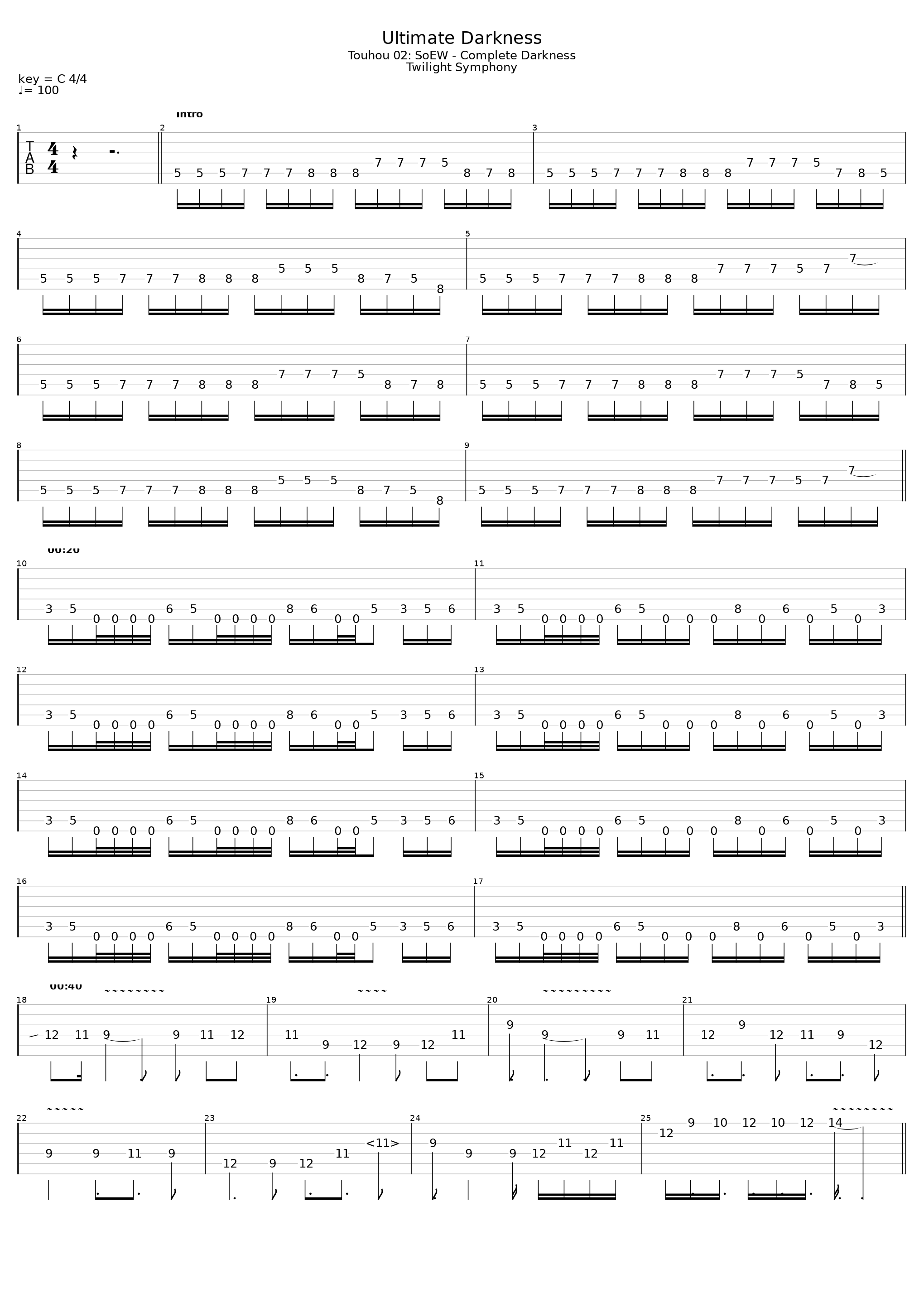 Ultimate darkness_Thousand Leaves_1