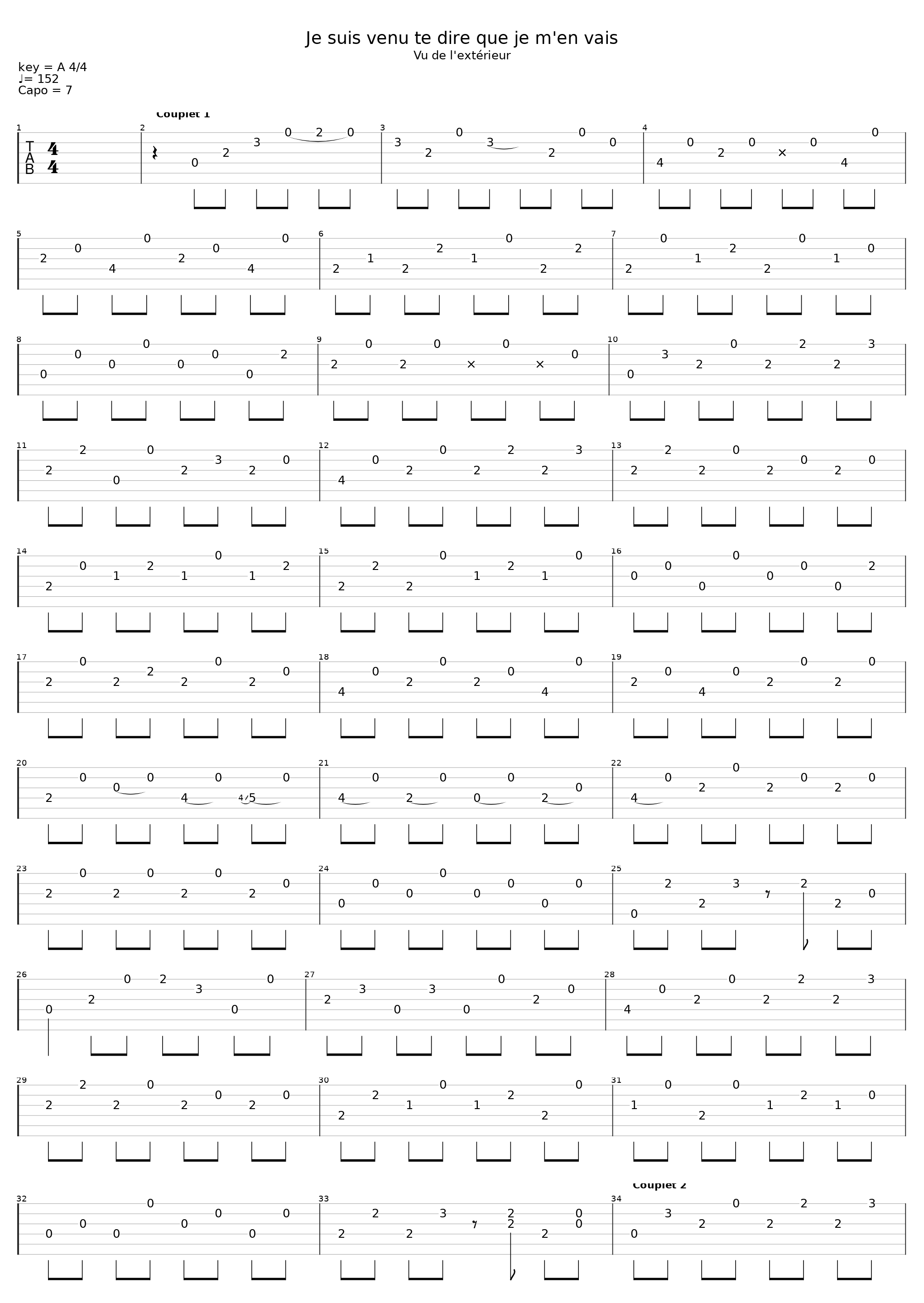 Je Suis Venu Te Dire Que Je M'en Vais_Serge Gainsbourg_1