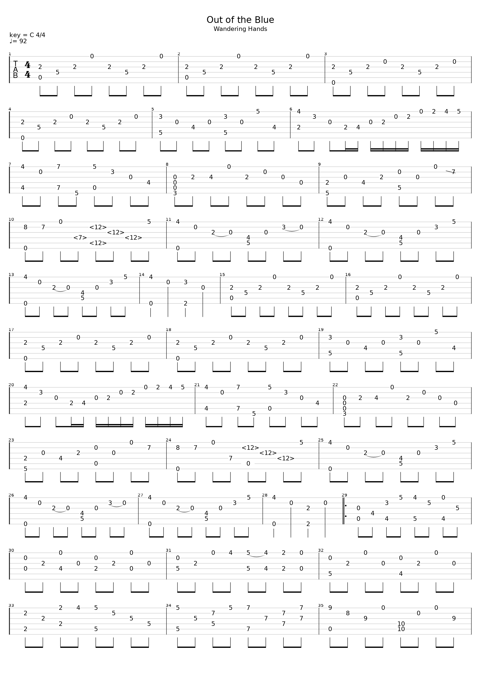 Out Of The Blue_Van Larkins_1