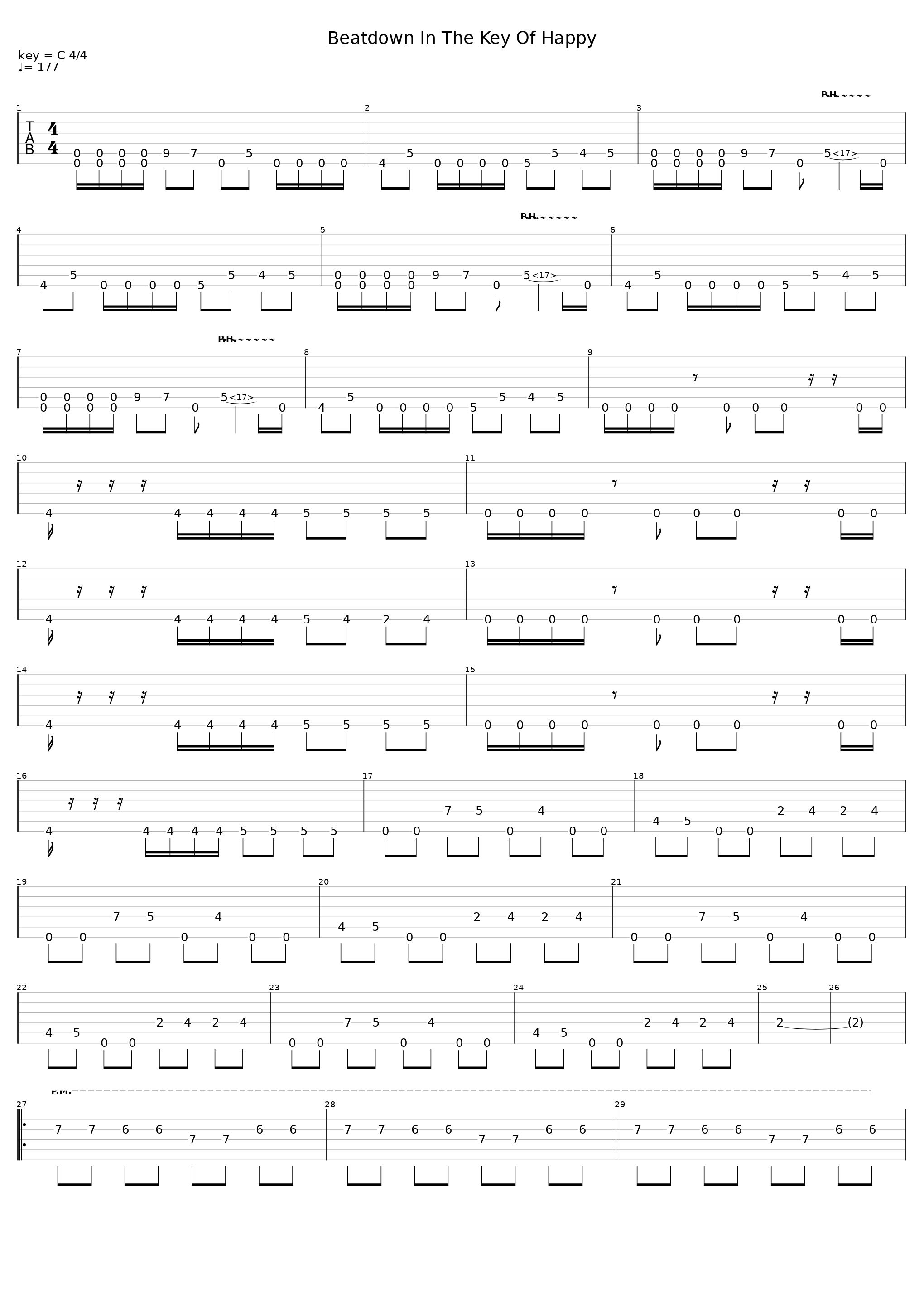 Beatdown In The Key Of Happy_Four Year Strong_1