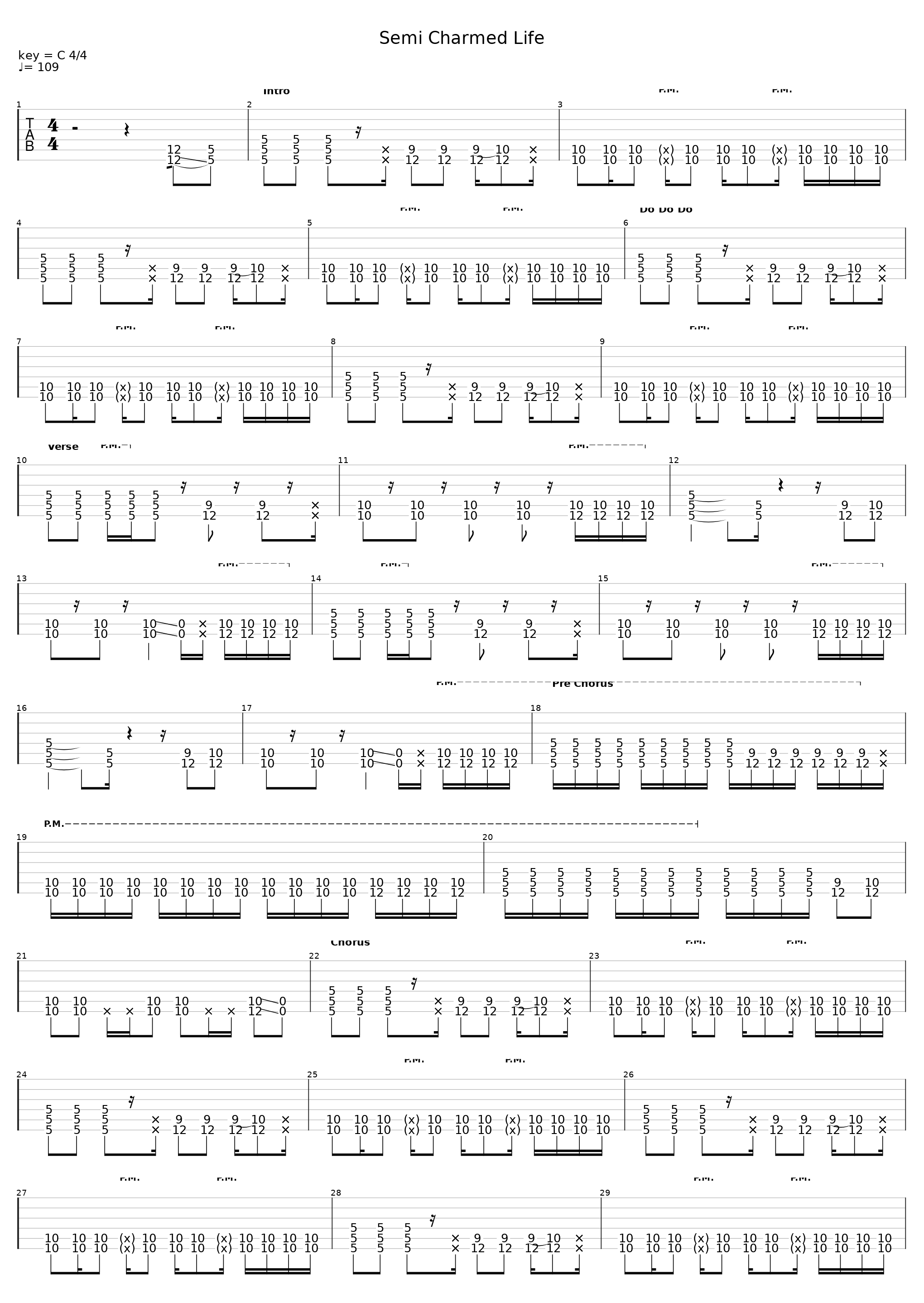 Semi Charmed Life_Four Year Strong_1