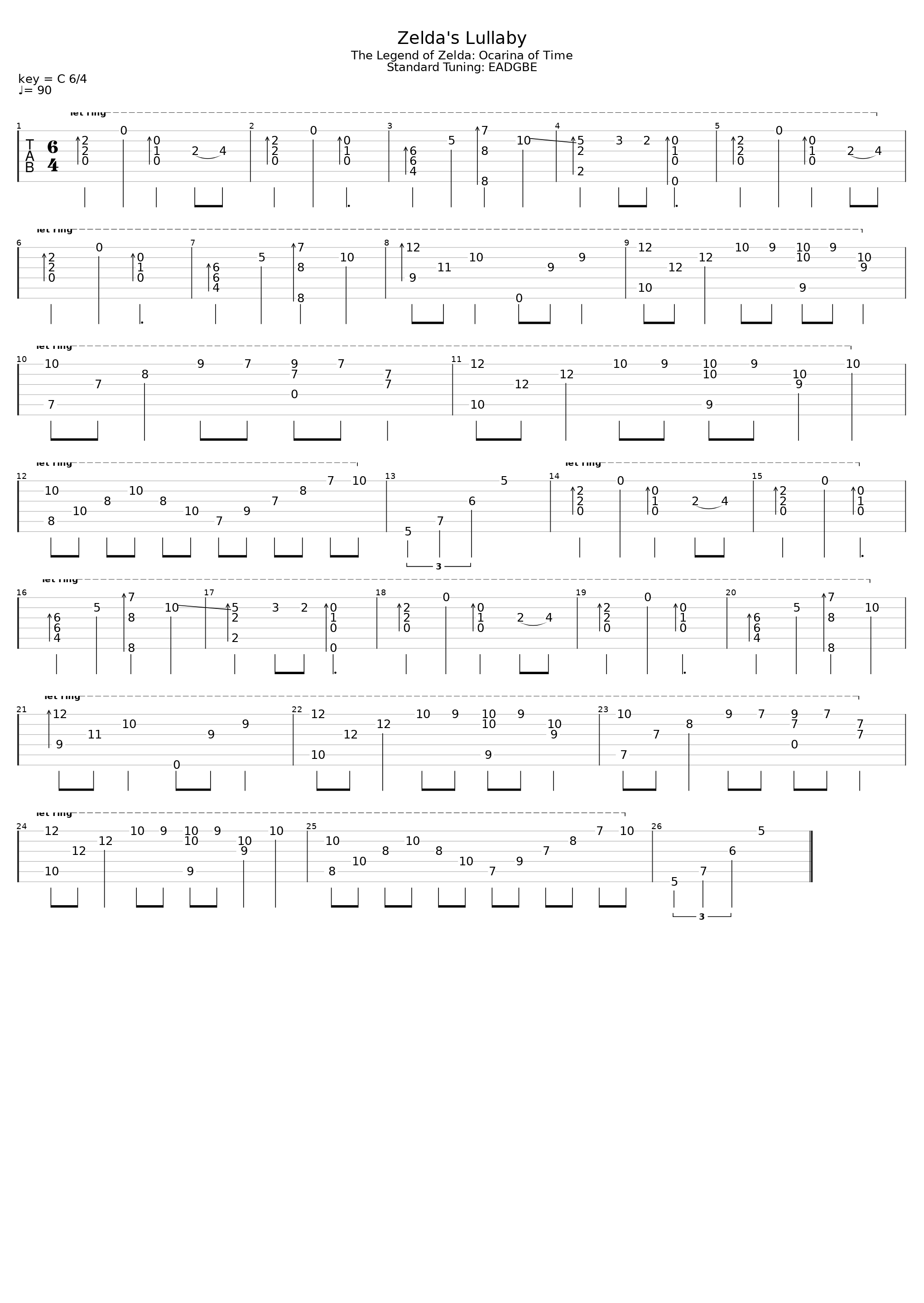 Zelda's Lullaby_Sathoshi Aikawa_1