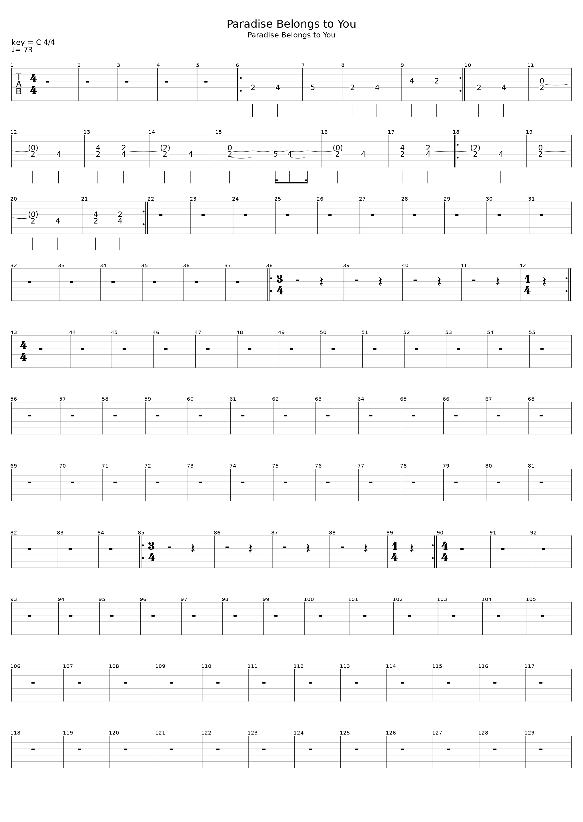 Paradise Belongs To You_Saturnus_1