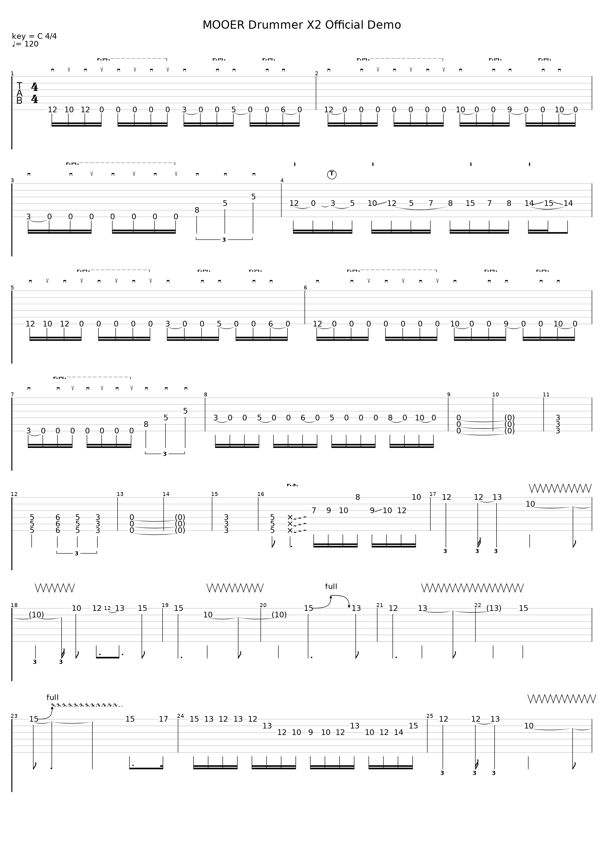 MOOER Drummer X2 Official Demo_Chris Neko_1