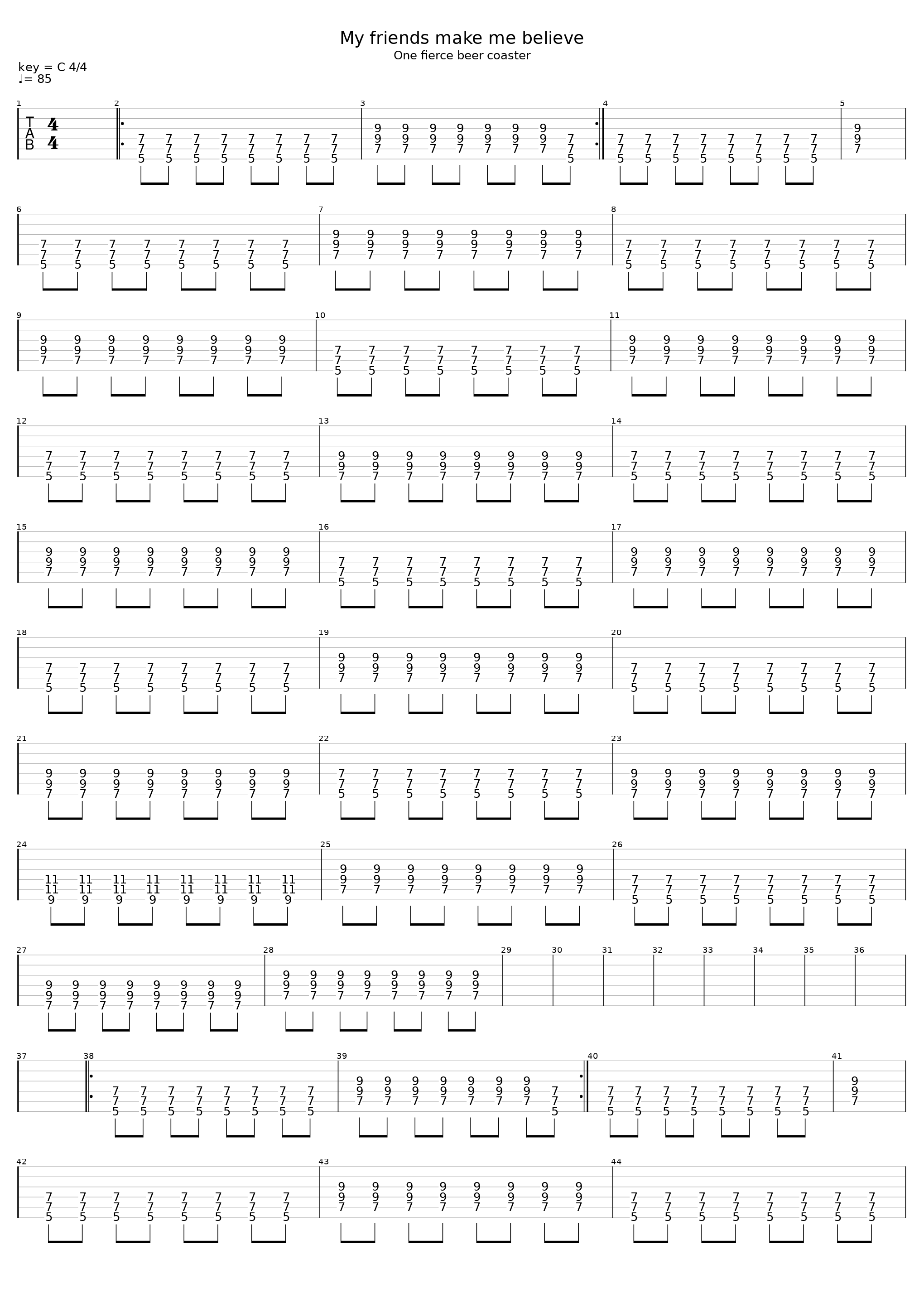 Your Only Friends Are Make Believe_The Bloodhound Gang_1