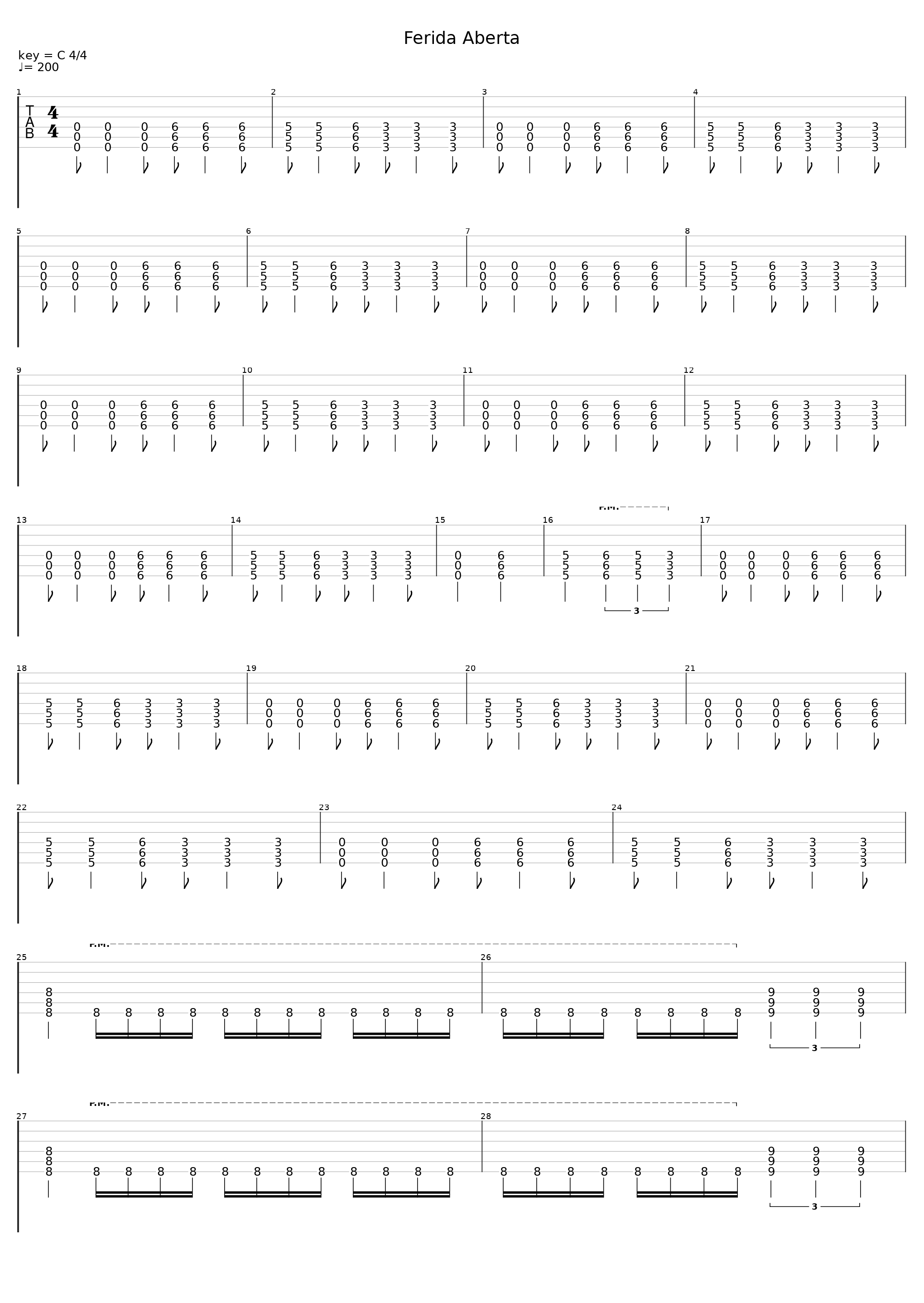 Ferida Aberta_Ferida Aberta_1