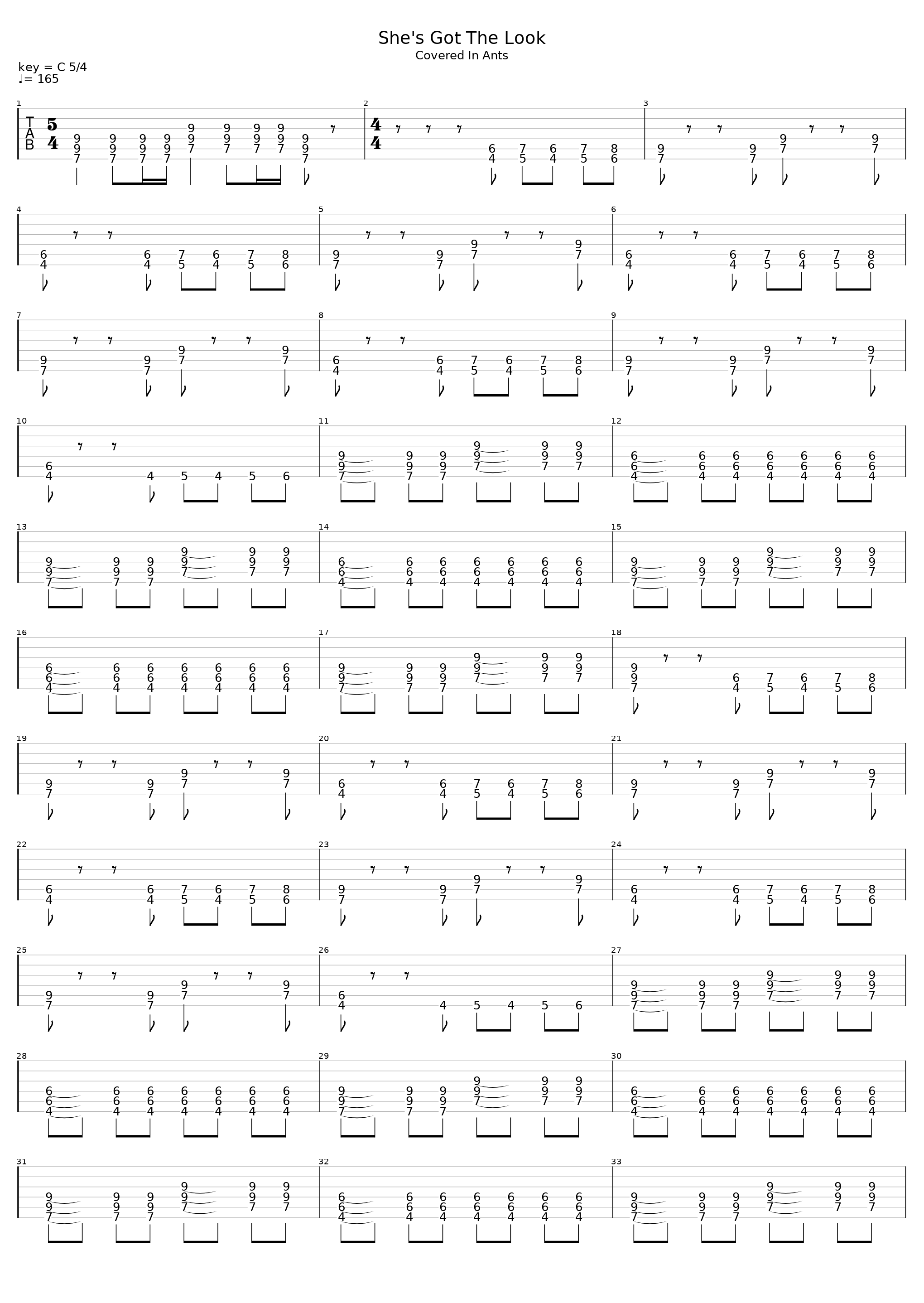 She's Got The Look_Guttermouth_1