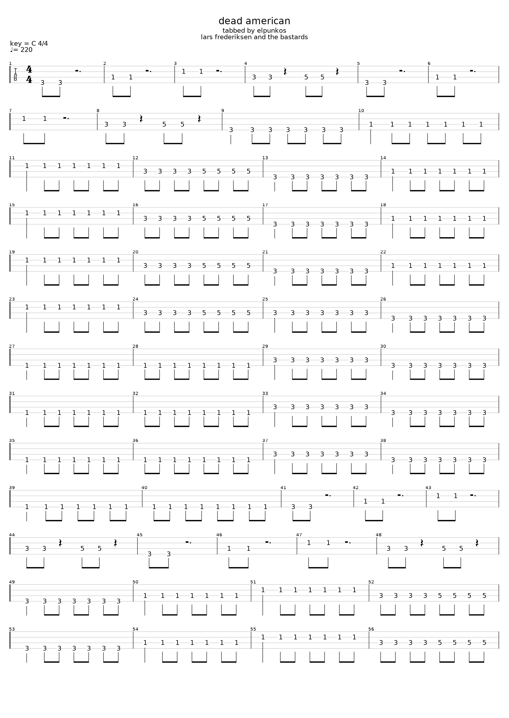 Dead American_Lars Frederiksen And The Bastards_1