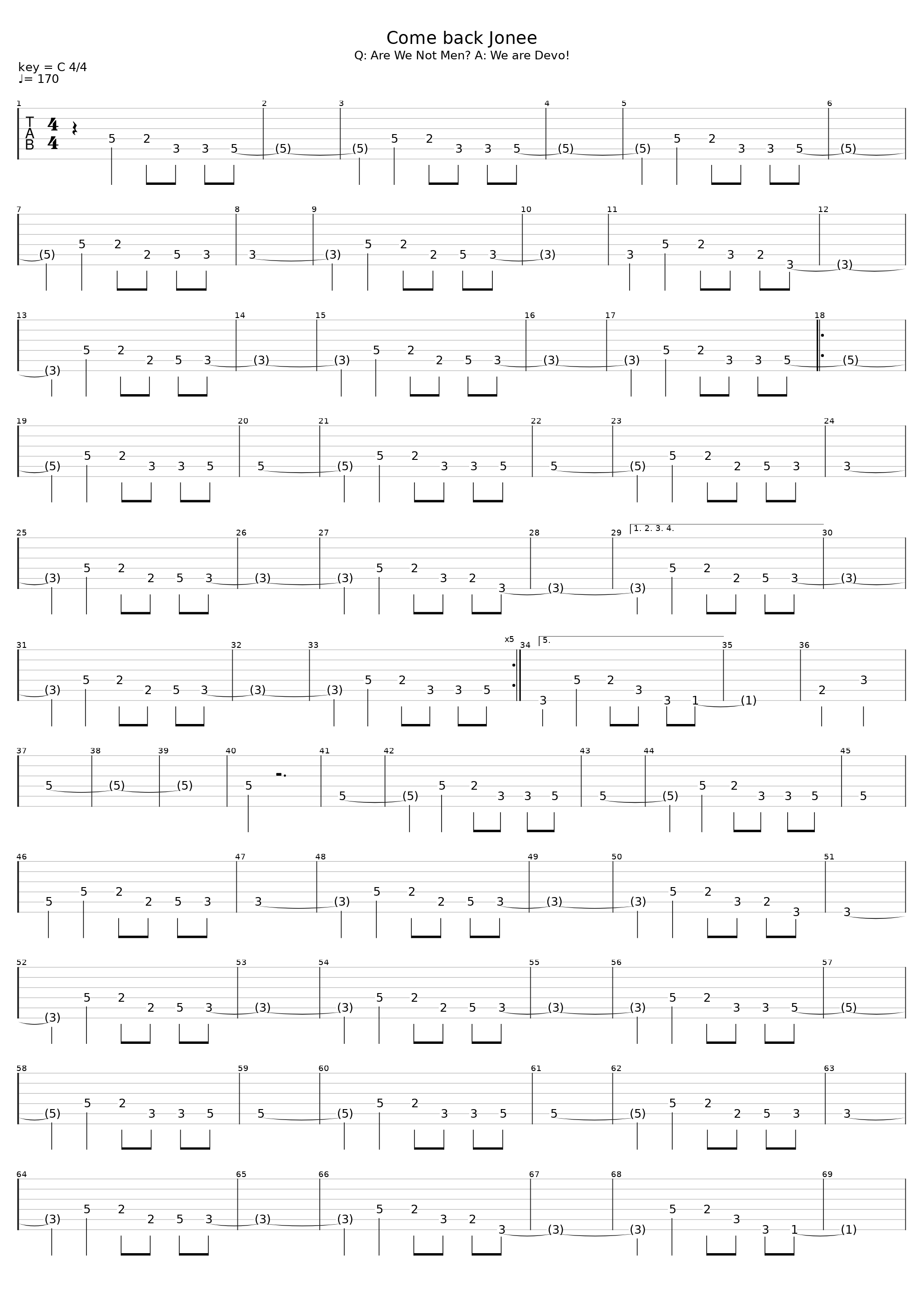 Come Back Jonee_Devo_1