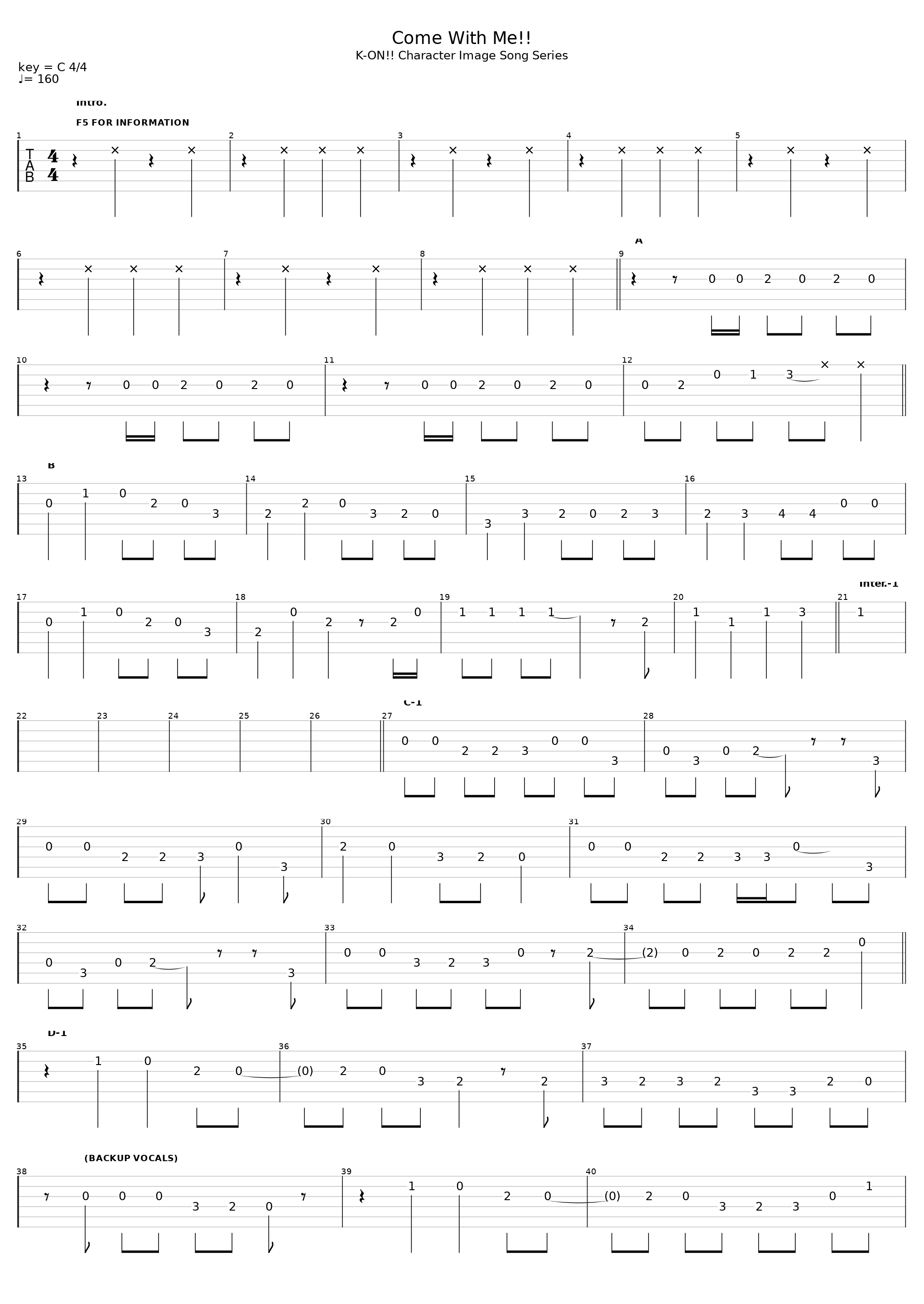 Come With Me!_Ho-Kago Tea Time_1