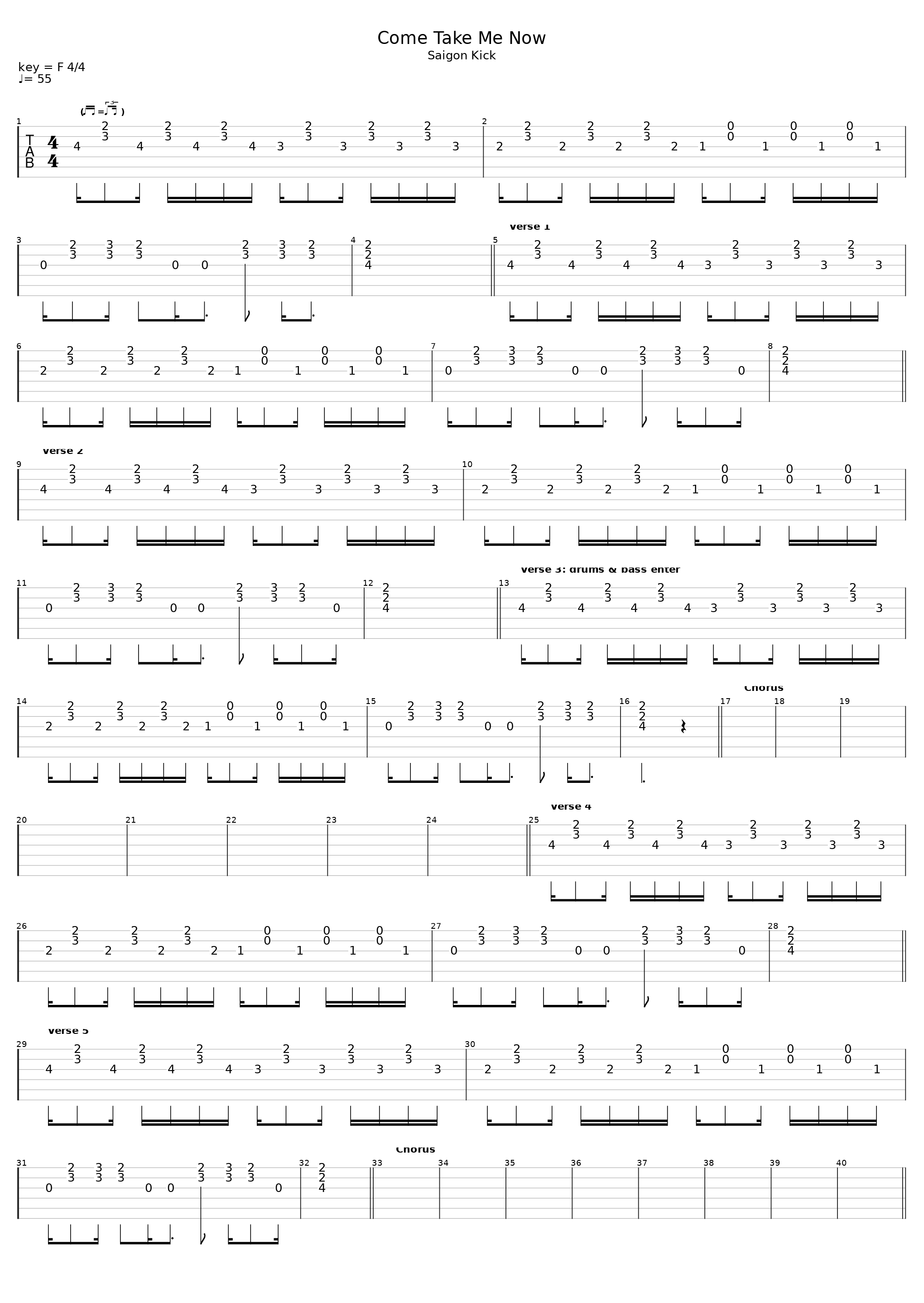 Come Take Me Now_Saigon Kick_1