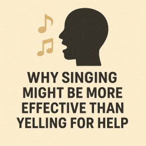 Share: Why Singing Might Be More Effective Than Yelling for Help