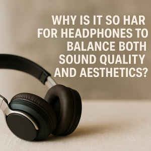 Why Is It So Hard for Headphones to Balance Both Sound Quality and Aesthetics?