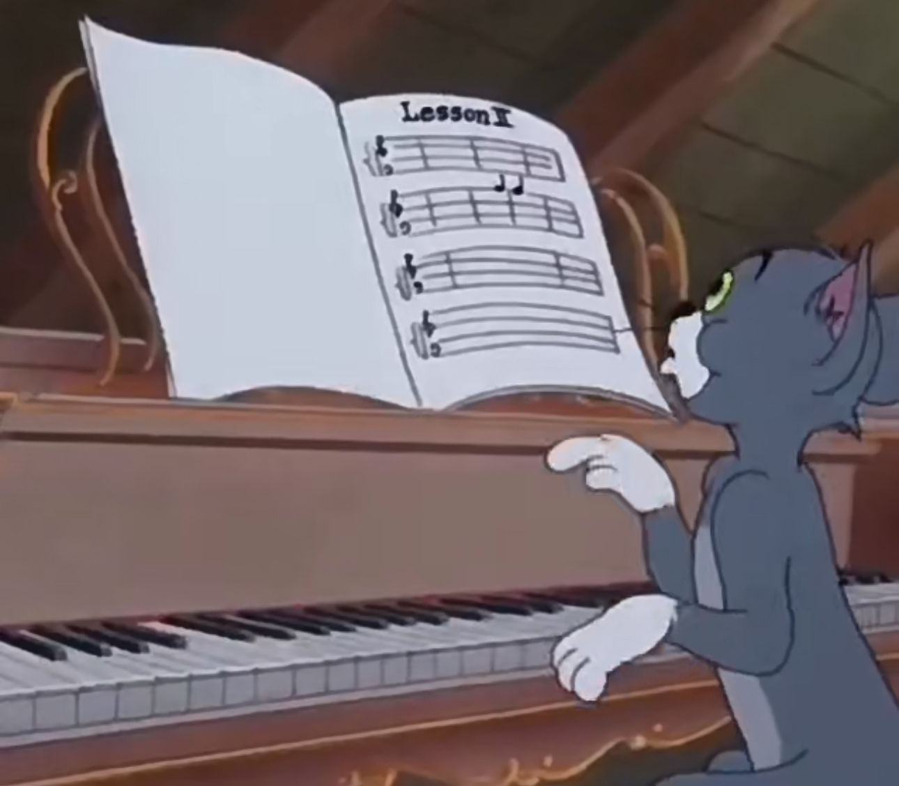 tom play the piano|SheetMusicGo