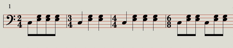 semi-broken chords|SheetMusicGo