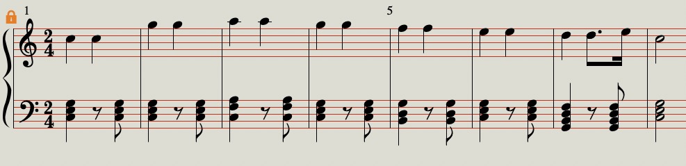 Rhythmic Block Chords|SheetMusicGo