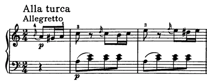 Mozart’s Turkish March|SheetMusicGo