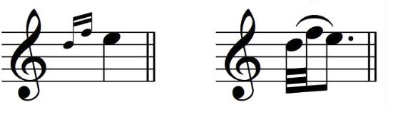 Double appoggiatura|SheetMusicGo