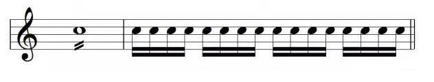 Tremolo slashes|SheetMusicGo