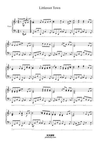 “Littleroot Town”钢琴谱-Go Inchinose
Arr. dahans and Nate Wilson-免费下载-天天钢琴