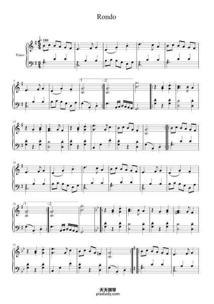 “Rondo”钢琴谱-Tuukka Jokilehto-免费下载-天天钢琴