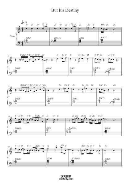 “But It's Destiny - Crash Landing On You”钢琴谱-Composed by Laura Gao

Original song by 10cm 

-免费下载-天天钢琴