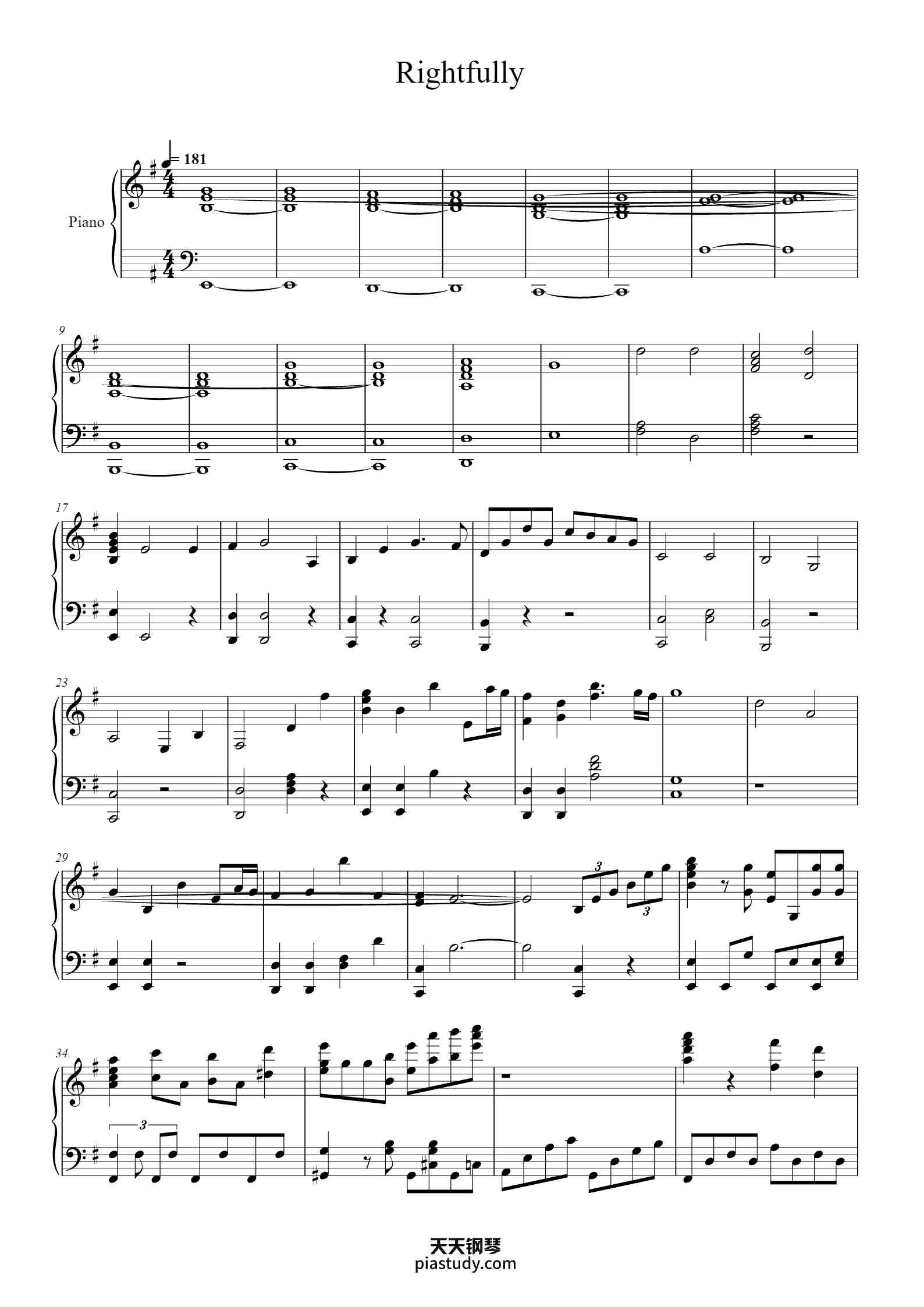 'Rightfully（《哥布林杀手》OP/片头曲）- Mili' - Piano Sheet Music By Mili | TOPiano