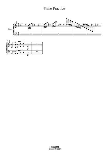 “Cocomelon Intro Song”钢琴谱-Piano Practice-免费下载-天天钢琴