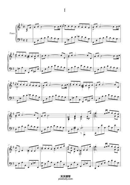 “I”钢琴谱-Yiruma-免费下载-天天钢琴