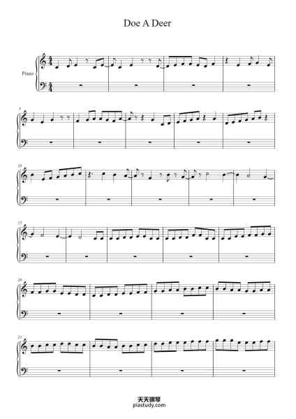 “Do-Re-Mi”钢琴谱-I forgot who did it, but i'll put it up soon.-免费下载-天天钢琴
