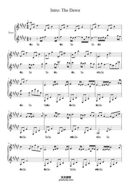 “亡灵序曲完美版”钢琴谱-Harry Gregson Williams-免费下载-天天钢琴