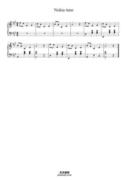 “Grande Valse”钢琴谱-Francisco Tárrega-免费下载-天天钢琴