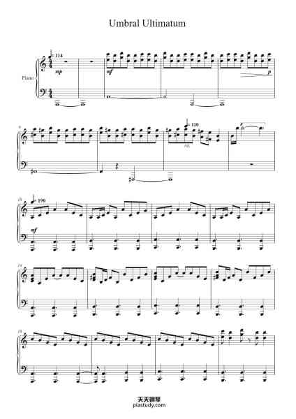 “Umbral Ultimatum”钢琴谱-a-免费下载-天天钢琴