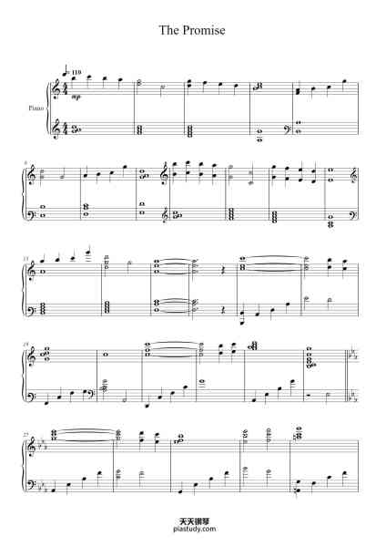 “The Promise ~ The Sunleth Waterscape”钢琴谱-Masashi Hamauzu
Arr. Andrew Deng-免费下载-天天钢琴
