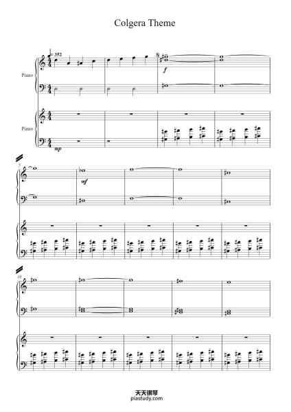 “Colgera Theme (Piano Version) from The Legend of Zelda: Tears of the Kingdom”钢琴谱-Snom King-免费下载-天天钢琴
