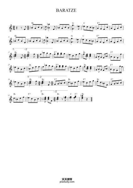 “BARATZE”钢琴谱-Transkripzioa: Adolfo Jainaga
Joseba Tapia-免费下载-天天钢琴