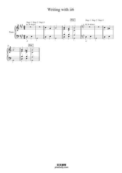 “Writing with ii6”钢琴谱-openmusictheory-免费下载-天天钢琴