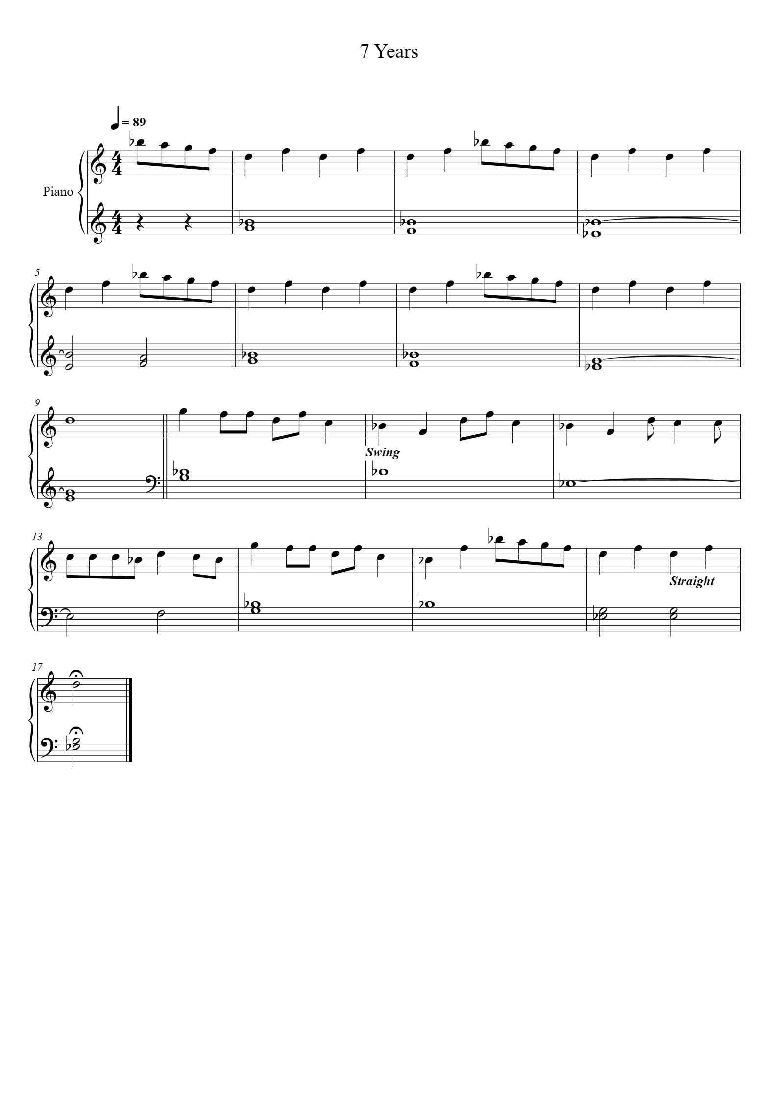 Learning Lukas Graham's "7 Years" Piano Lessons | TOPiano