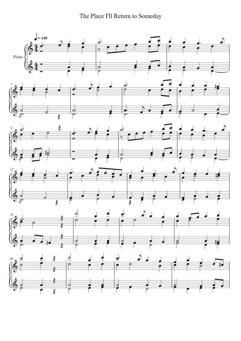 the-place-i-ll-return-to-someday-piano-sheet-music-by-composed-by