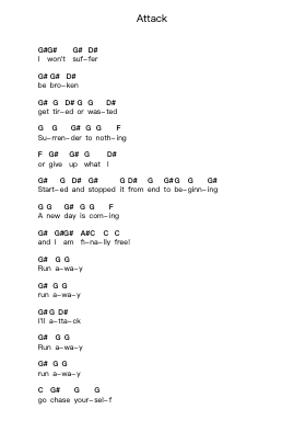 Attack Piano letter noten van Thirty Seconds To Mars - Arr.Scottcy Bachfinn