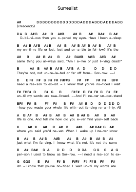 Surrealist Piano letter noten van Darkest Hour - Arr.Vanlett Hudrey