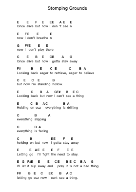 Stomping Grounds Ghi chú đàn piano bởi Twisted Coil - Arr.Cooholt Hogreen