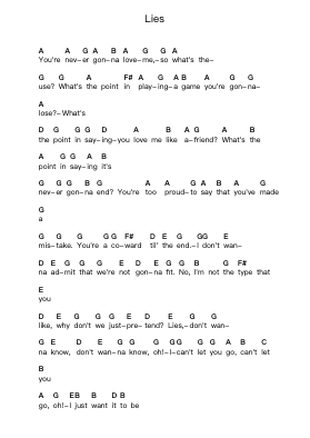 Lies Notas de piano en letras por MARINA (Marina and The Diamonds) - Arr.Davebel