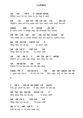 Lullaby Piano letter noten van Jack Johnson - Arr.Bingpiers Georlance